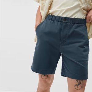 Everlane The Pull-On Performance Short Kingfisher Blue Size Medium